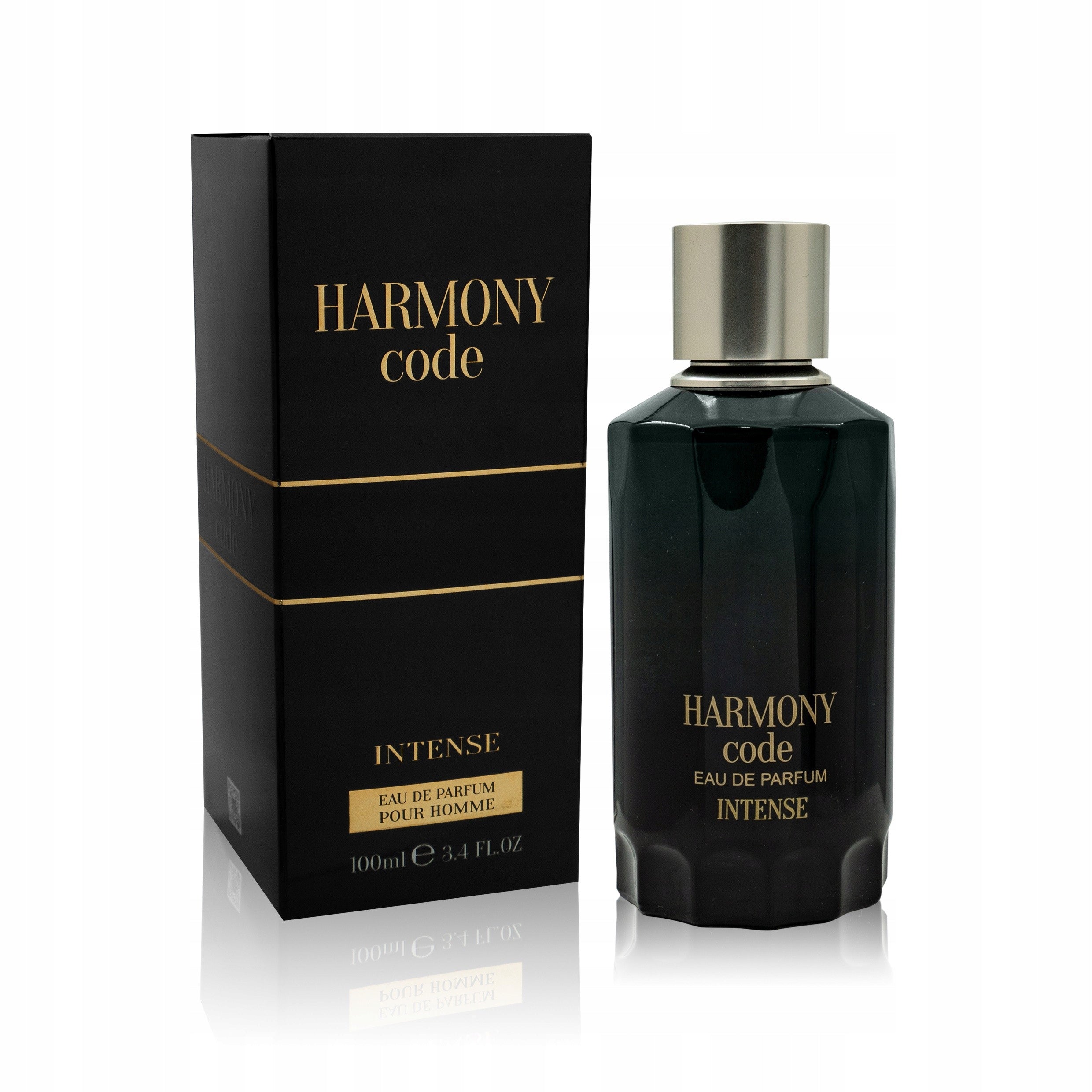 Original Arab Perfume Fragrance World HARMONY CODE INTENSE 100ml+GR