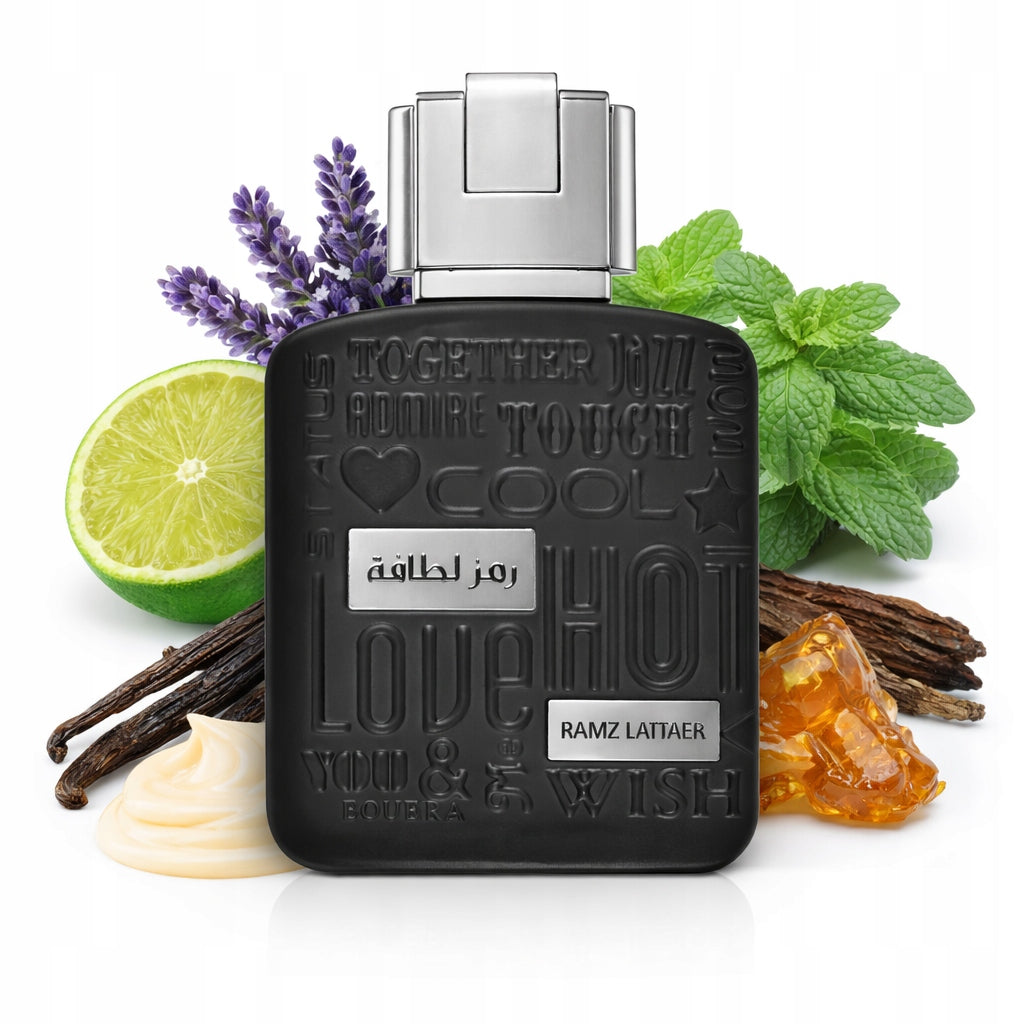 Original Arab Perfume Lattafa RAMZ SILVER 100ml EDP+FREEBIE!