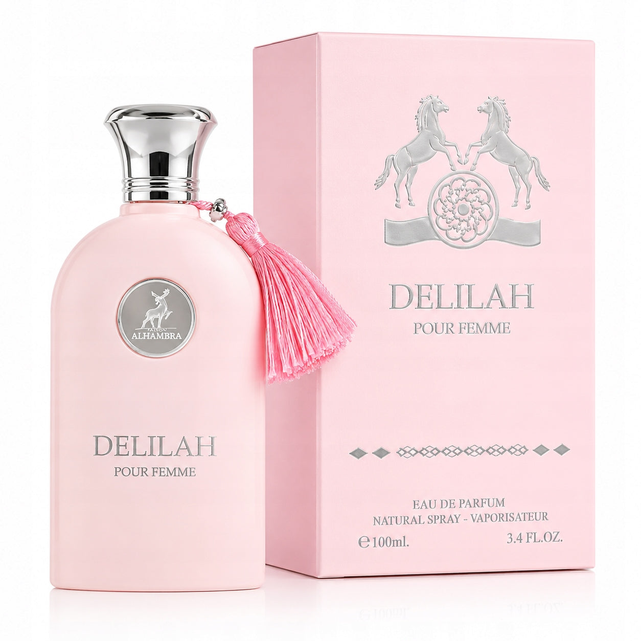 Original Arab Perfume Maison Alhambra DELILAH 100ml+FREEBIE!!! Packaging status original