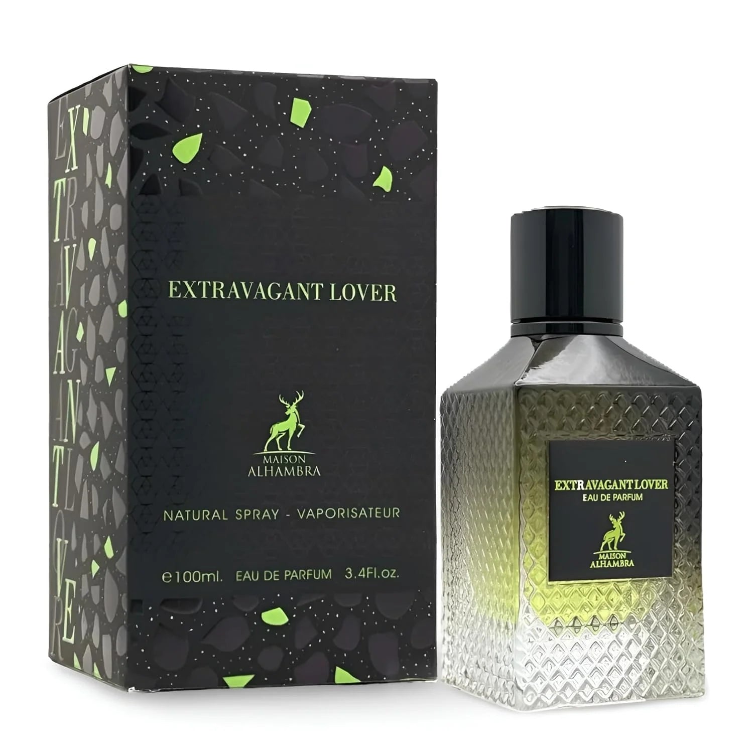 Original Arab Perfume Maison Alhambra EXTRAVAGANT LOVER 100ml+FREEBIE!