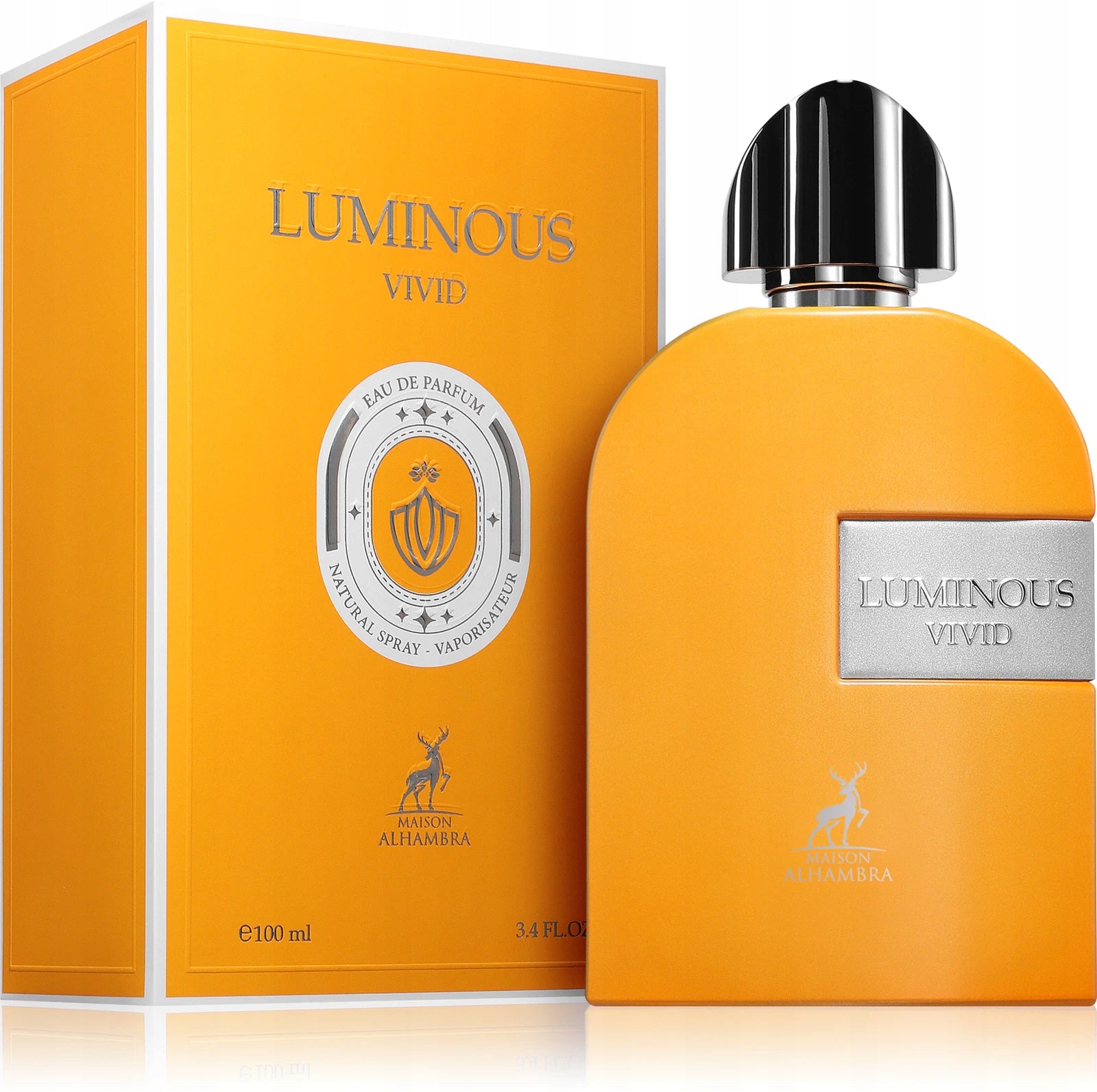 Original Arab Perfume Maison Alhambra LUMINOUS VIVID 100ml EDP+FREEBIE