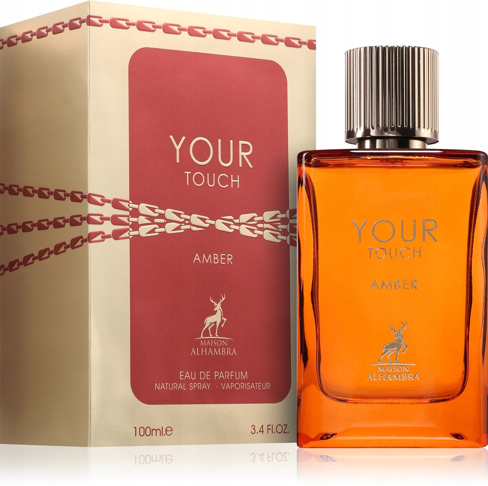 Original Arab Perfume Maison Alhambra YOUR TOUCH AMBER 100ml+FREEBIE!