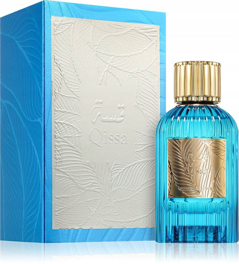 Original Arab Perfume Paris Corner QISSA BLUE 100ml EDP+FREEBIE!