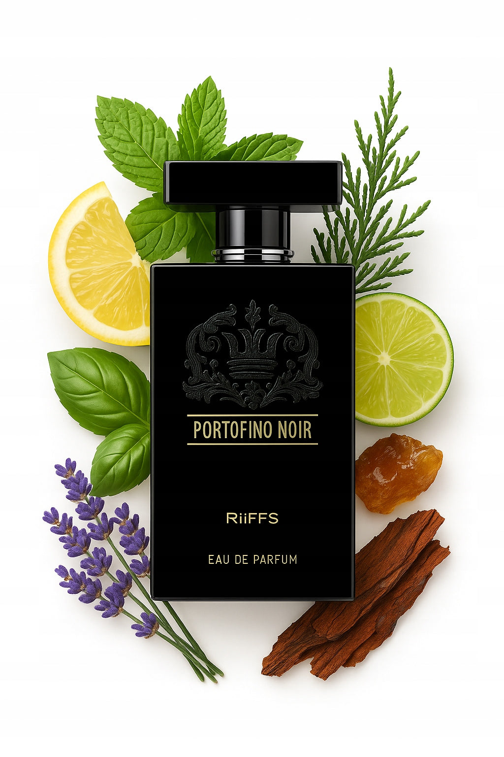 Original Arab Perfume Riiffs PORTOFINO NOIR 100ml EDP+FREEBIE!! EAN (GTIN) 6291108736210