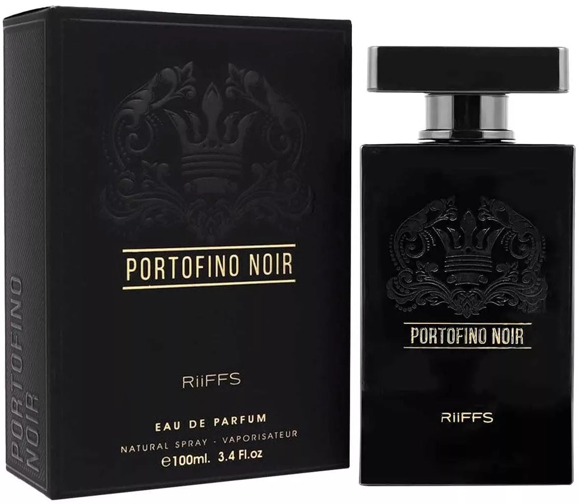 Original Arab Perfume Riiffs PORTOFINO NOIR 100ml EDP+FREEBIE!!