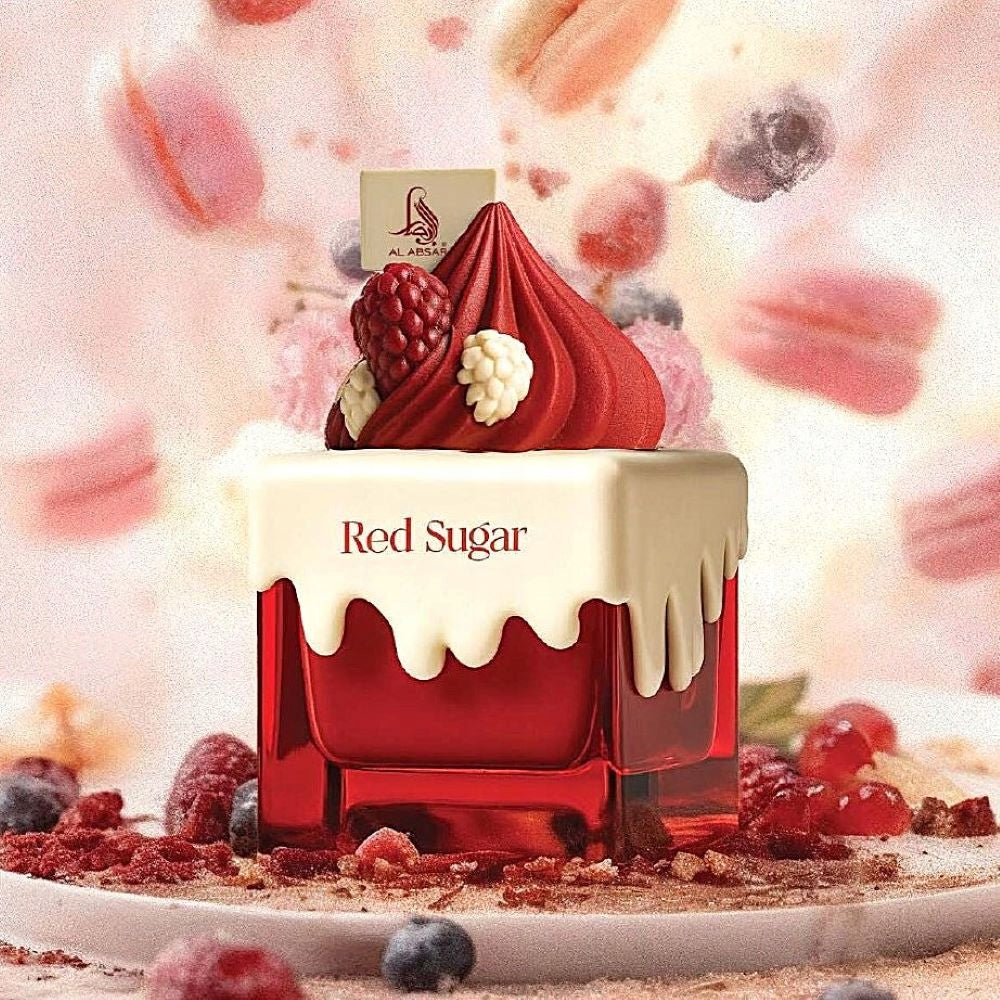 Original Arabic Perfume Al Absar TREATS RED SUGAR 100ml EDP+FREEBIE! Brand Al Absar