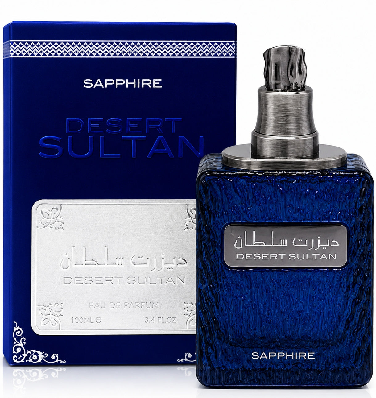 Original Arabic Perfume Ard Al Zaafaran DESERT SULTAN SAPPHIRE 100ml+GR Packaging status original