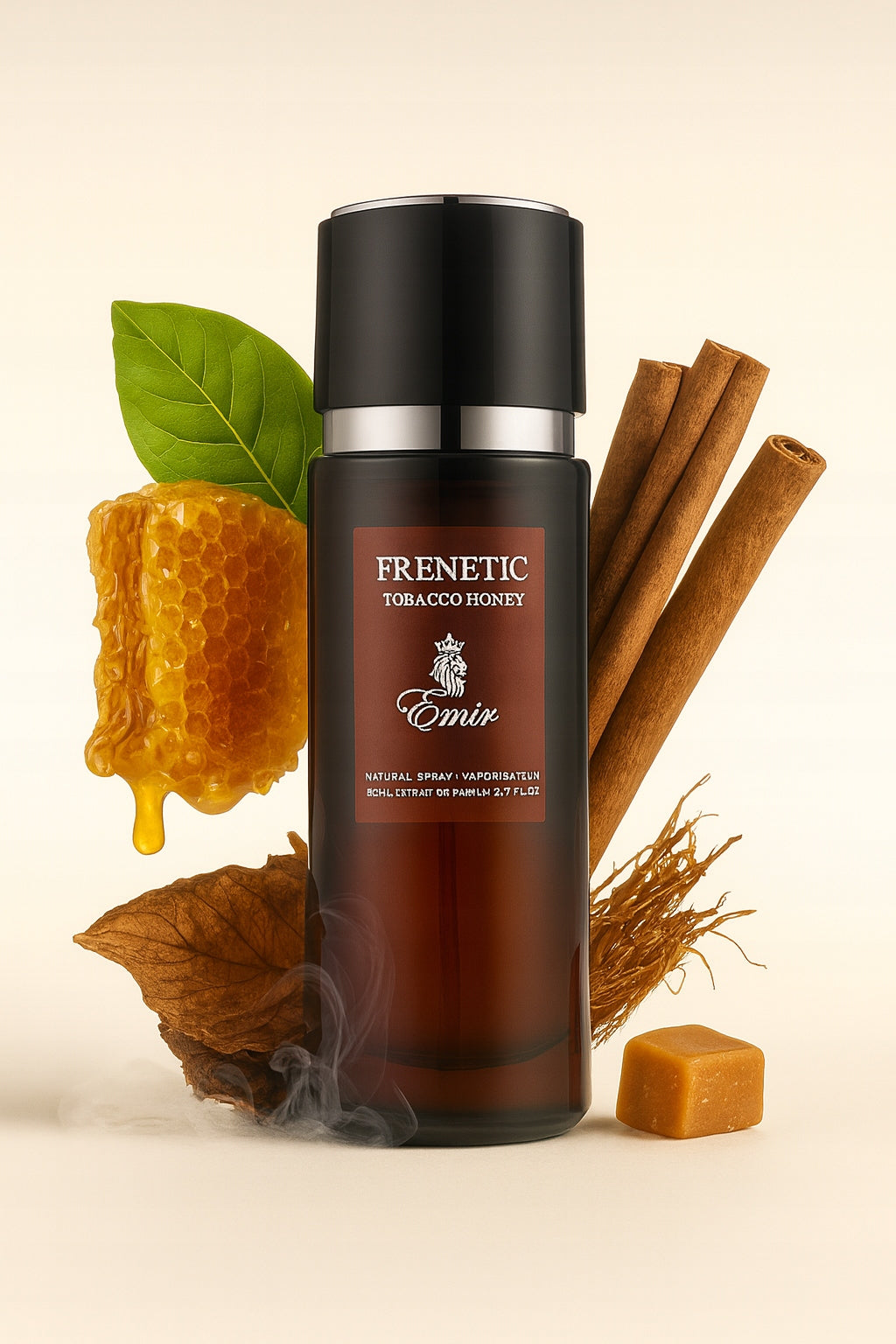 Original Arabic Perfume Emir FRENETIC TOBACCO HONEY 80ml Extrait Brand Paris Corner