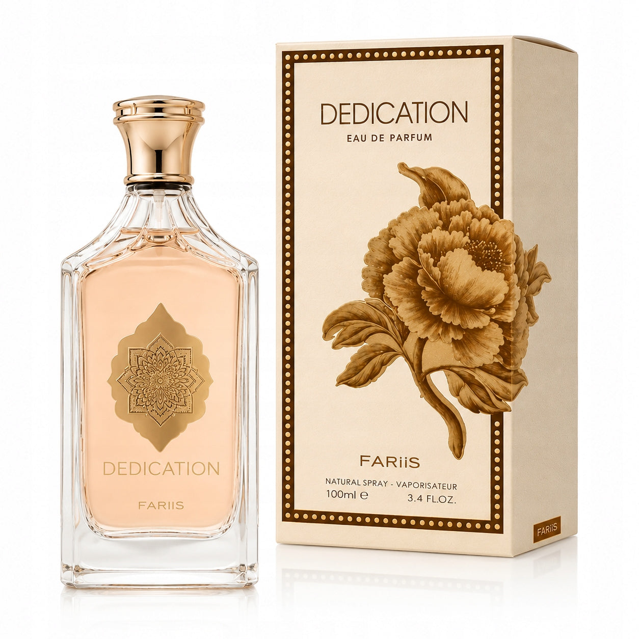 Original Arabic Perfume Fariis DEDICATION 100ml EDP+FREEBIE! Packaging status original