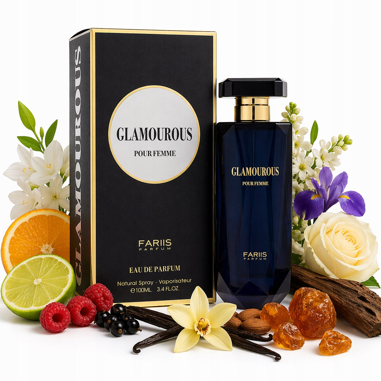 Original Arabic Perfume Fariis GLAMOUROUS 100ml EDP+FREEBIE!