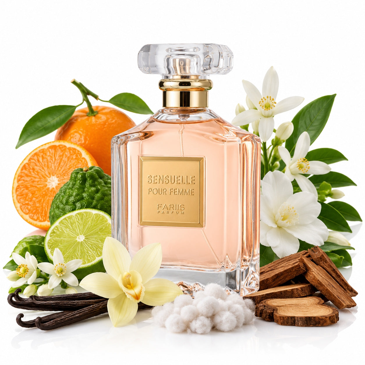 Original Arabic Perfume Fariis SENSUELLE Pour Femme 100ml EDP+FREEBIE!