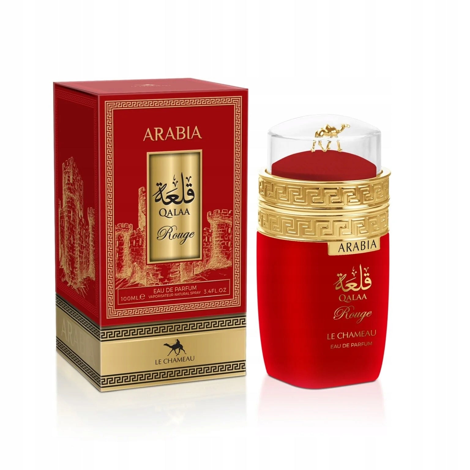 Original Arabic Perfume Le Chameau ARABIA QALAA ROUGE 100ml EDP+FREEBIE!