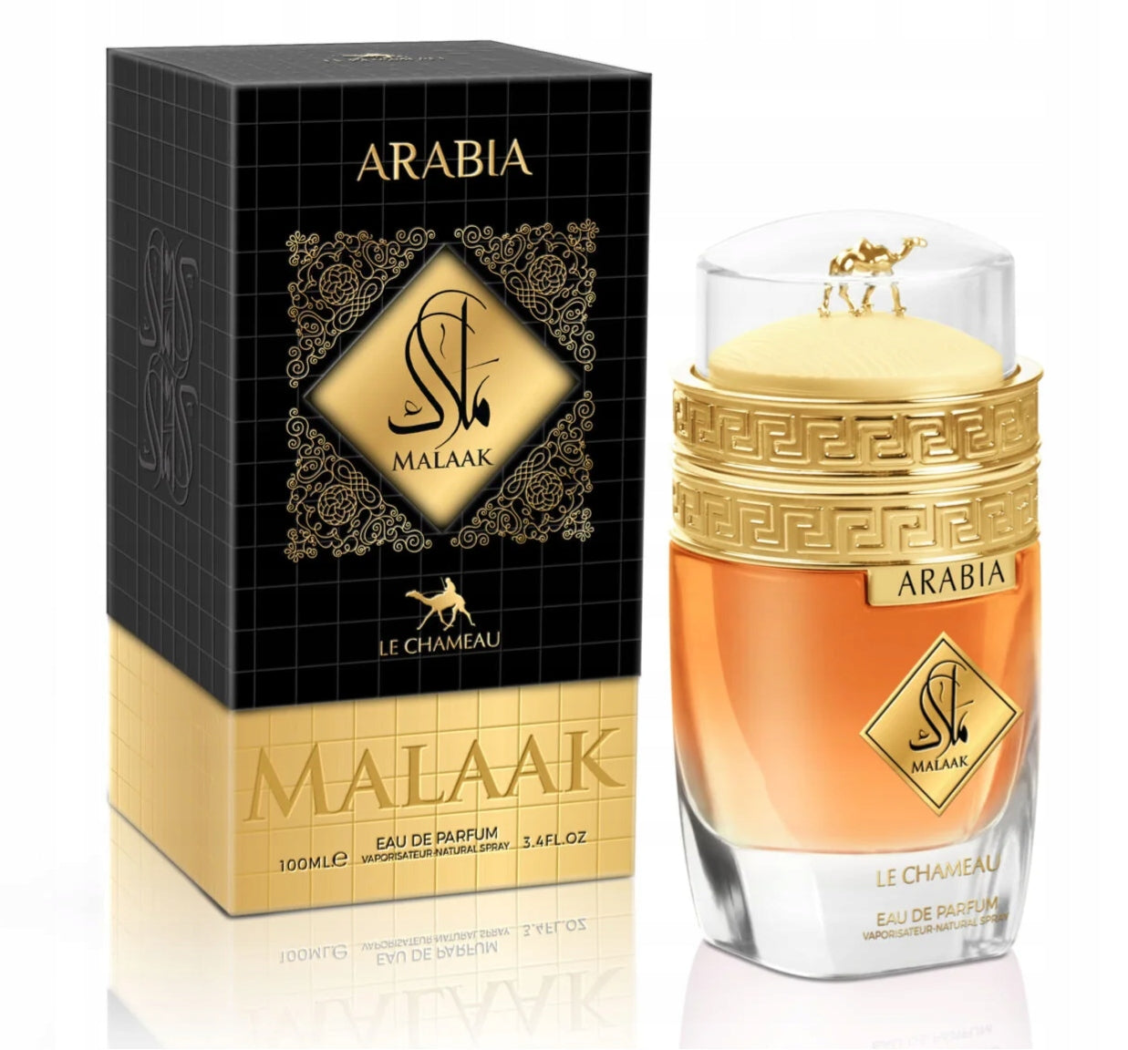 Original Arabic Perfume Le Chameau Arabia MALAAK 100ml EDP+FREEBIE! Packaging status original