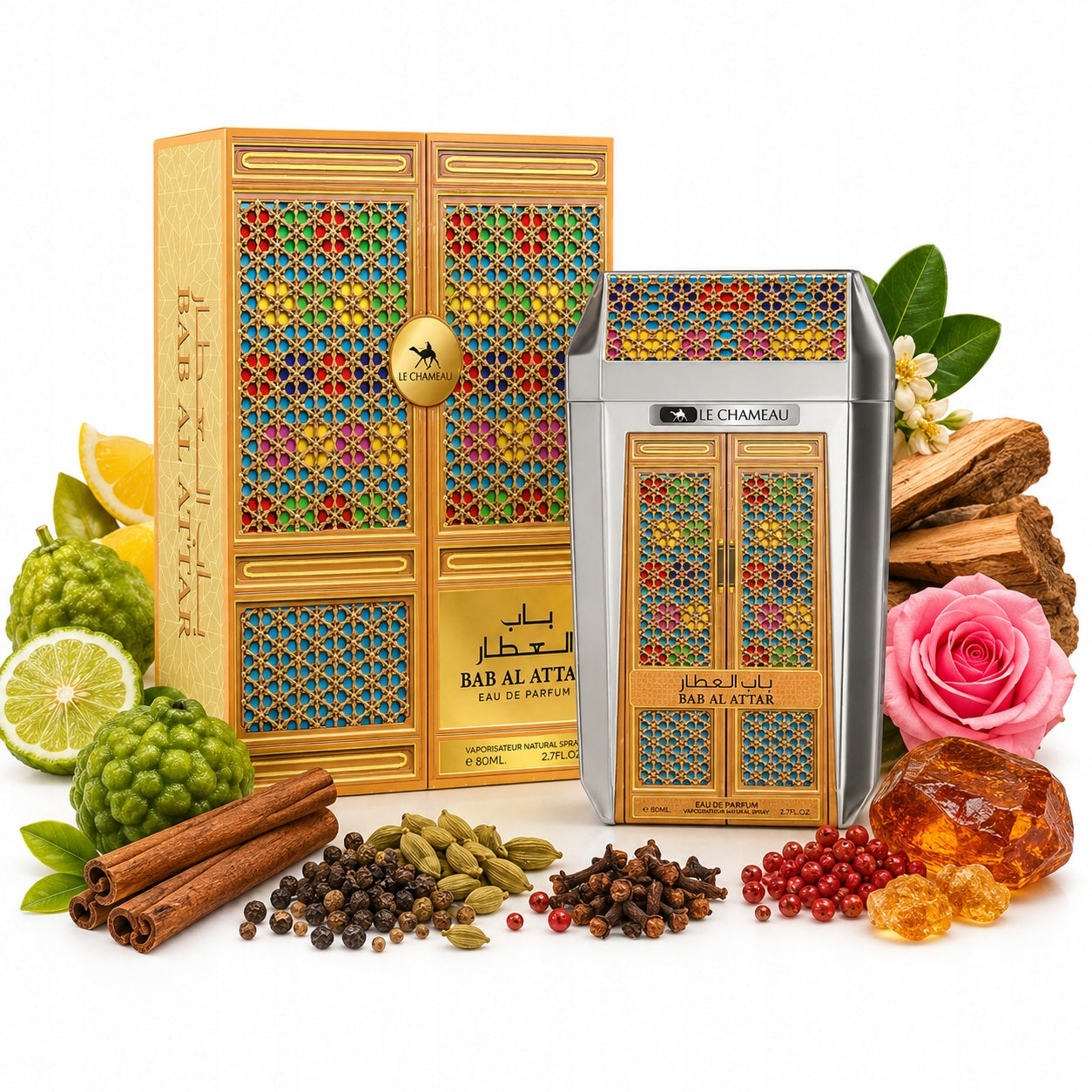 Original Arabic Perfume Le Chameau BAB AL ATTAR 80ml EDP+FREEBIE! Packaging status original