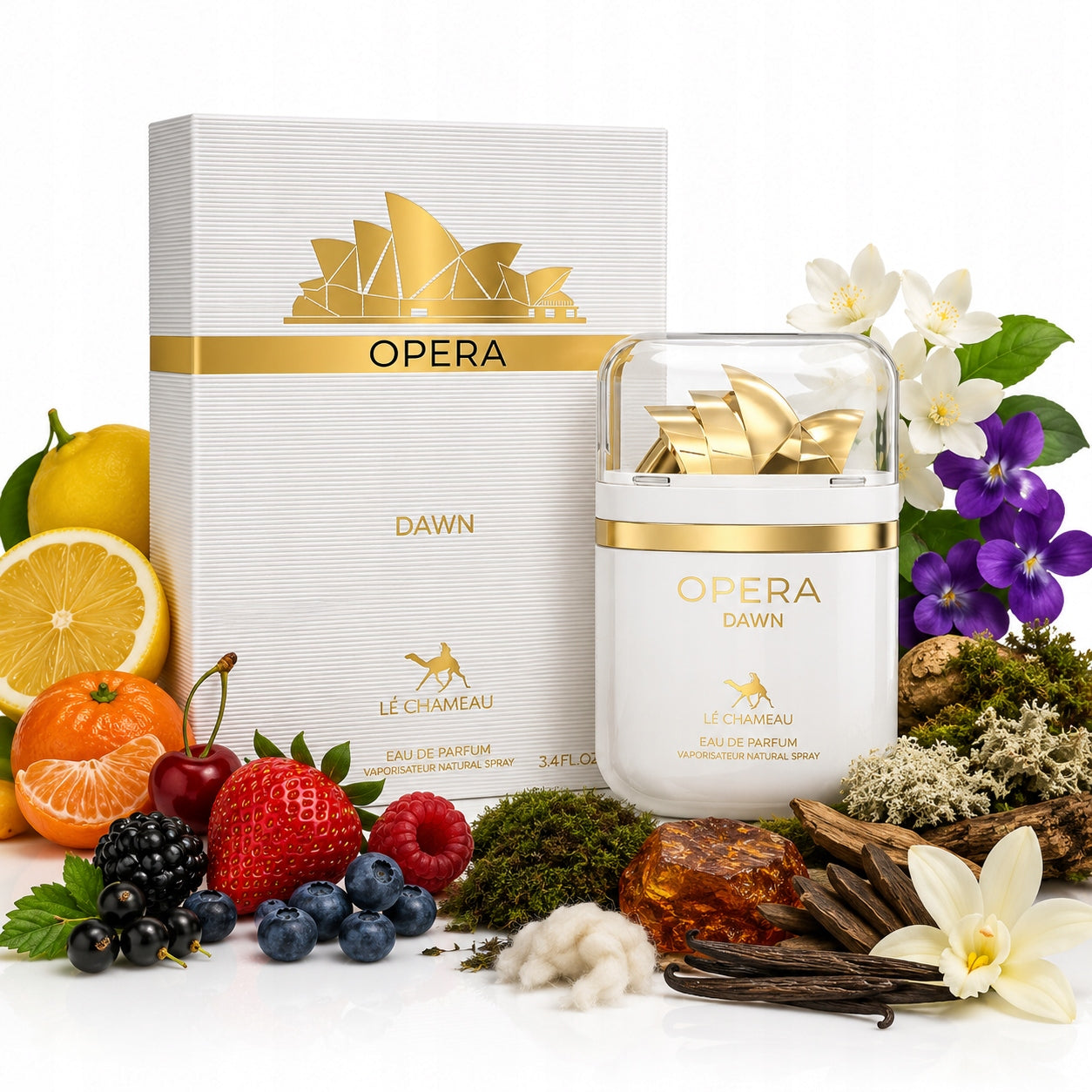 Original Arabic Perfume Le Chameau OPERA DAWN 100ml EDP+FREEBIE! Packaging status original