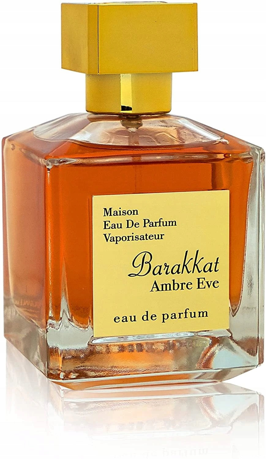 Original Arabic Perfume MAISON Fragrance World BARAKKAT AMBRE EVE 100ml Manufacturer code 6291108328088