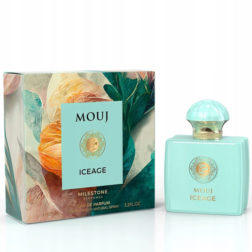 Original Arabic Perfume Milestone Emper MOUJ ICEAGE 95ml EDP+FREEBIE! Brand Emper