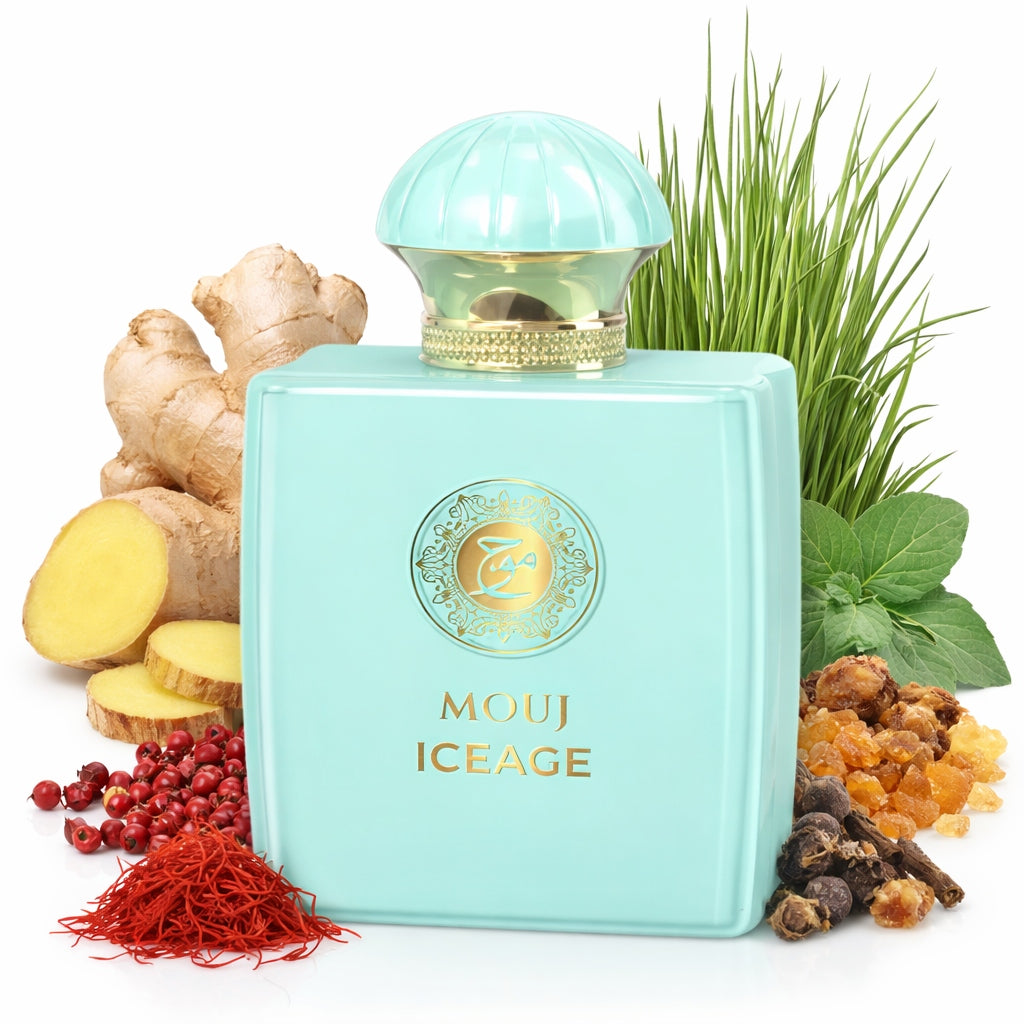 Original Arabic Perfume Milestone Emper MOUJ ICEAGE 95ml EDP+FREEBIE! Packaging status original