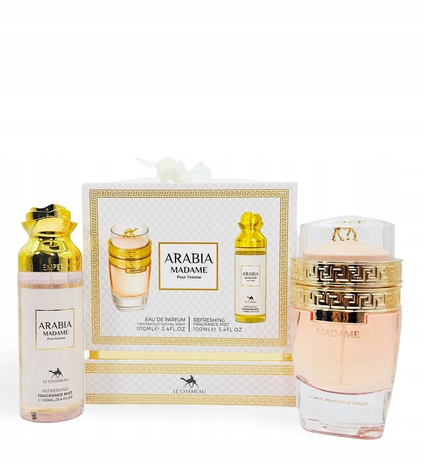 Original Arabic Set Le Chameau Arabia MADAME 100ml EDP+100ml Mist
