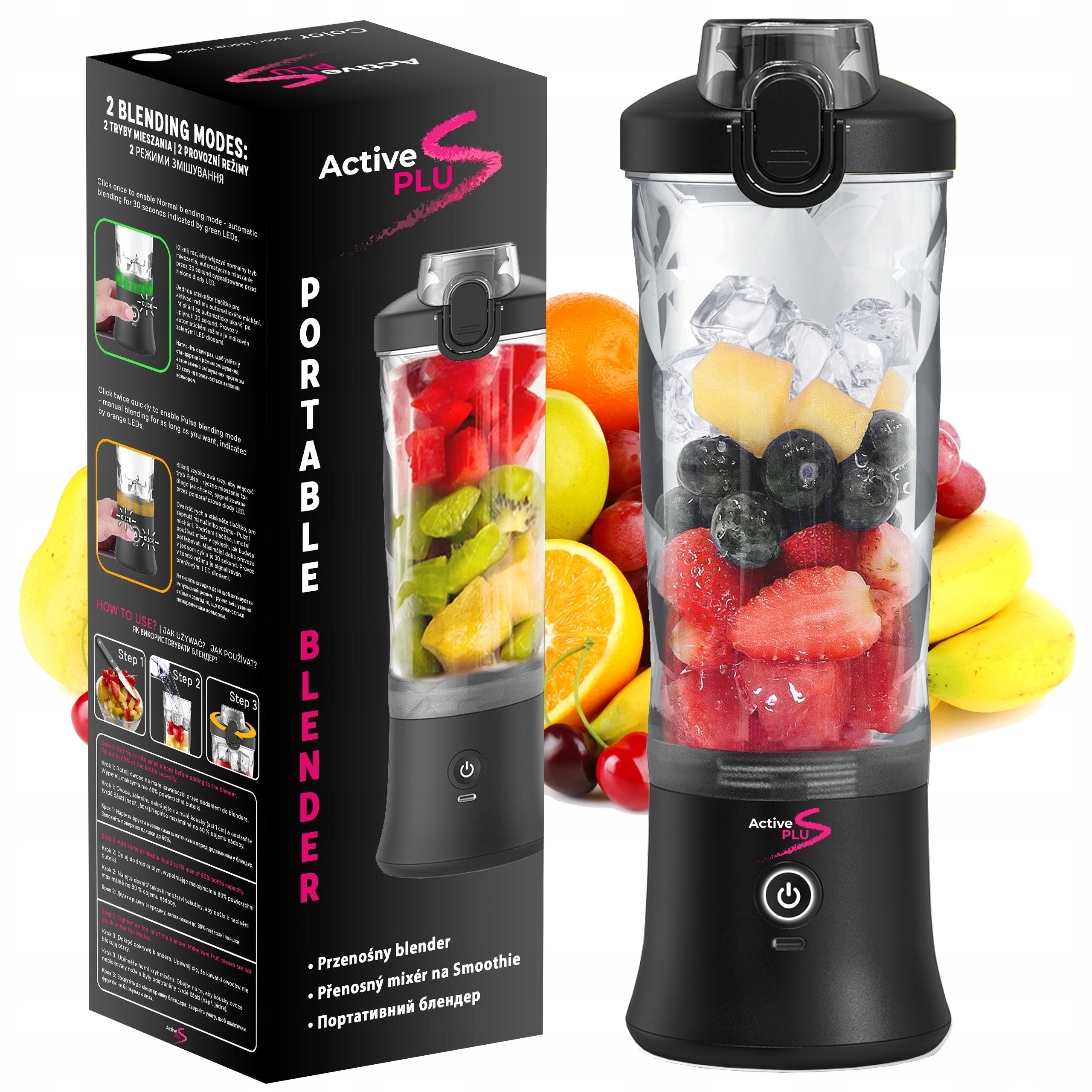 Original Blender ActivePlus Wireless 600ML FOR GIFT