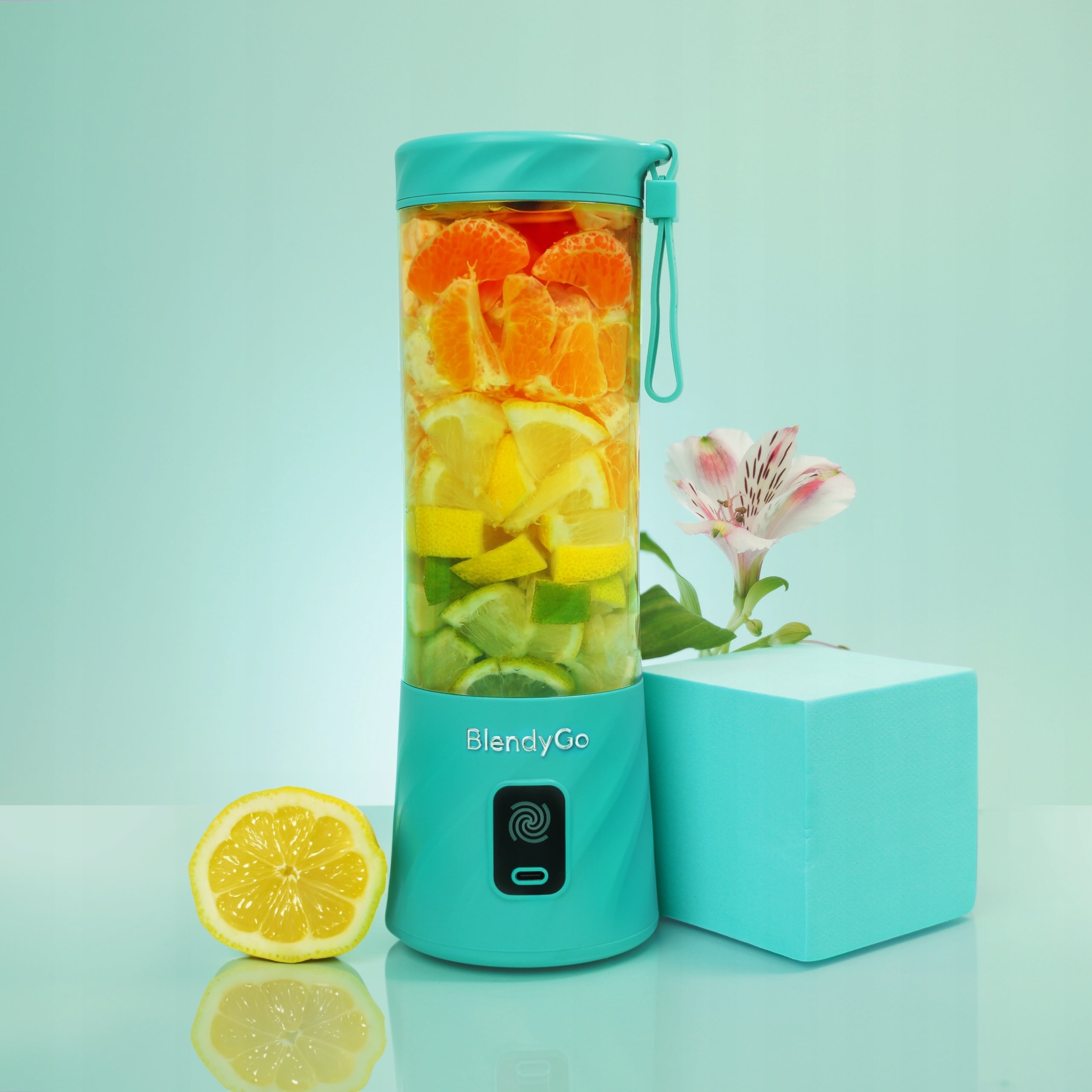 Original Blender BlendyGo 3 Wireless Chalice USB 550ml +HYDROTABS Packaging status original