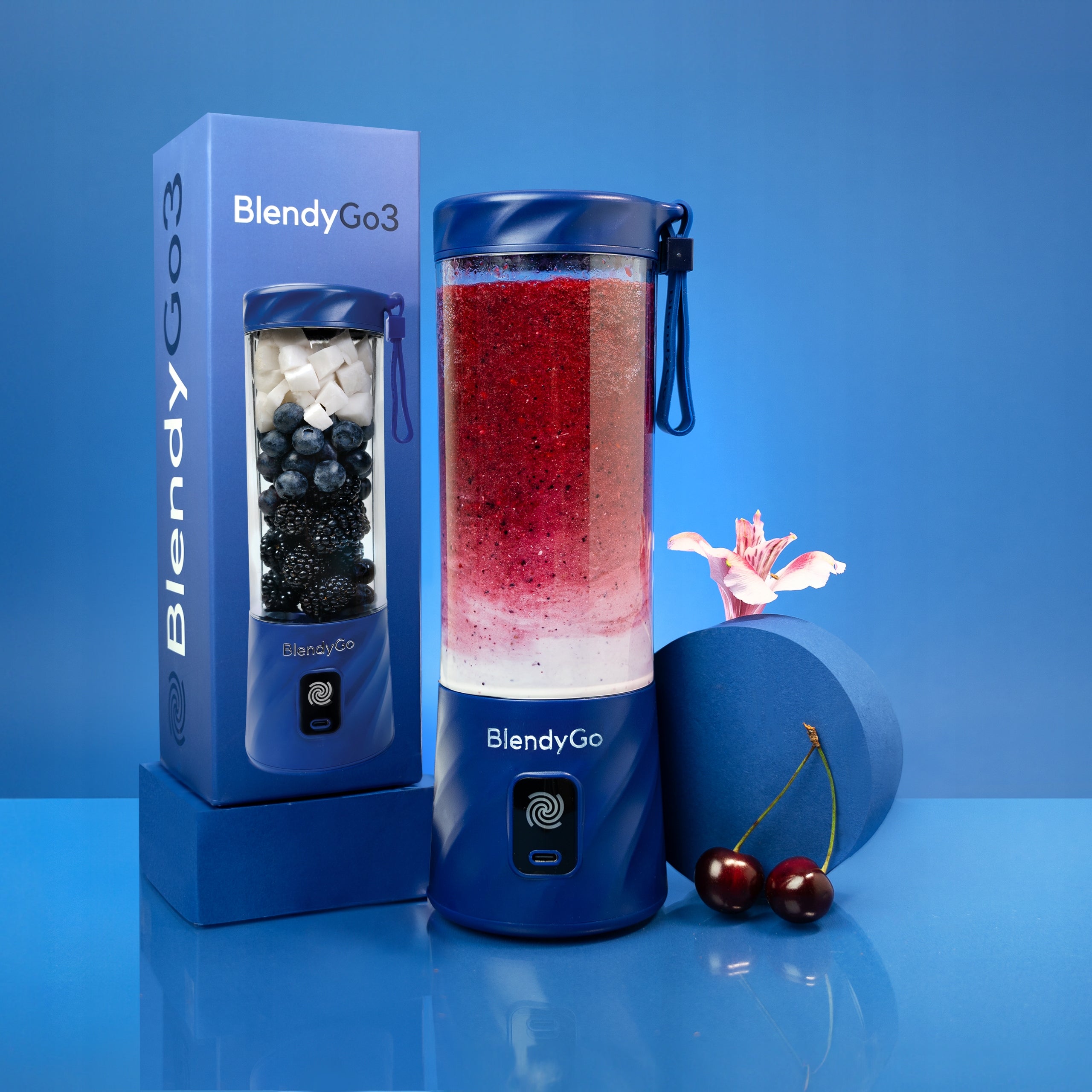 Original Blender BlendyGo 3 Wireless USB Chalice PERFECT GIFT Packaging status original
