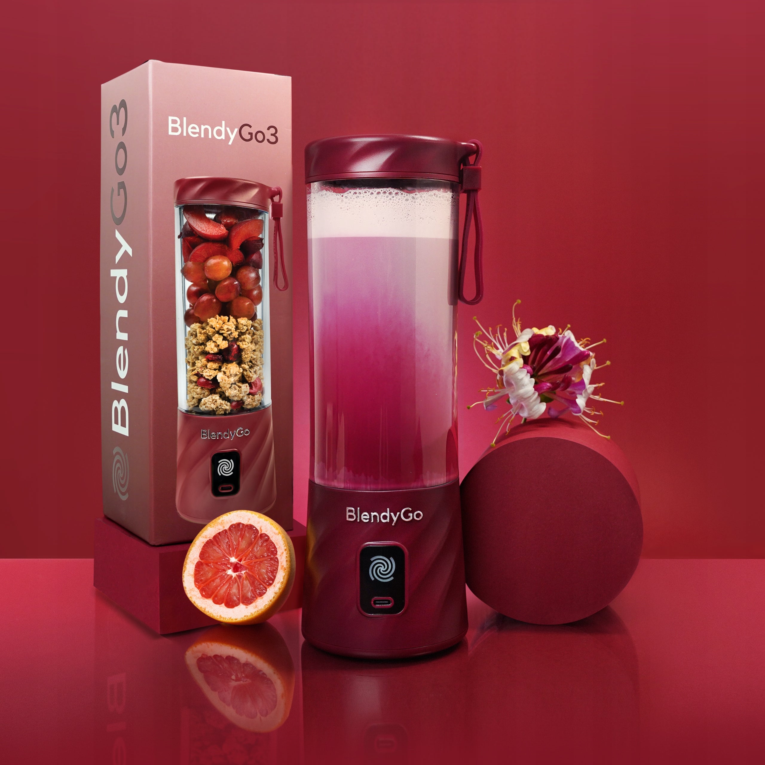 Original Blender BlendyGo 3 Wireless USB Chalice PERFECT GIFT Packaging status original