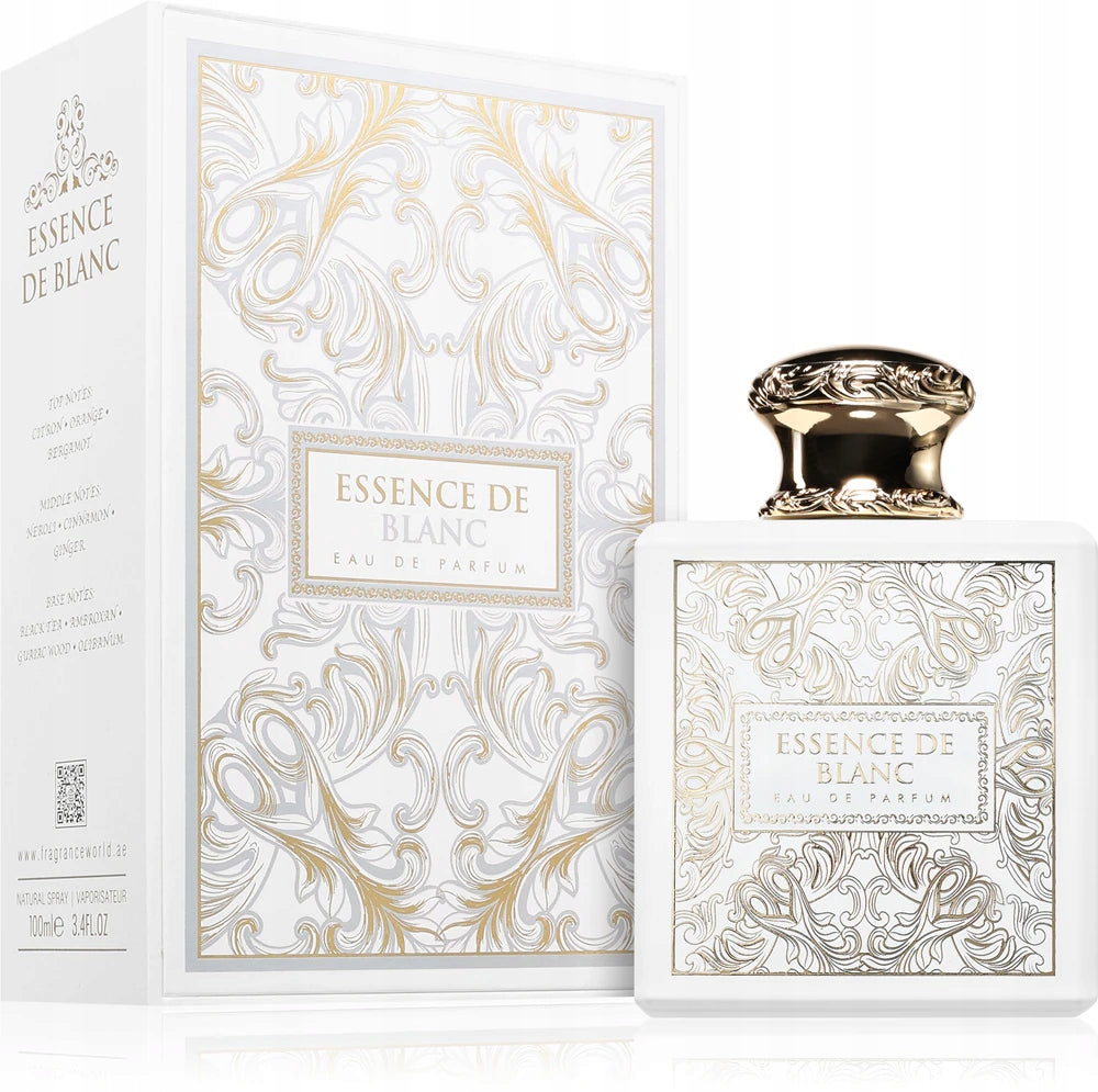 Original Dubai Perfume French Avenue ESSENCE DE BLANC 100ml +FREEBIE!
