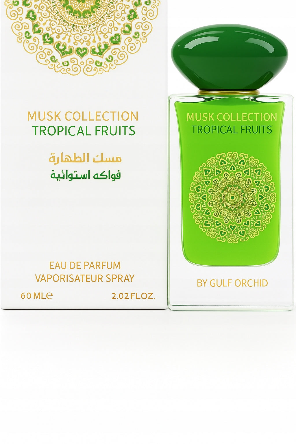 Original Dubai Perfume Gulf Orchid TROPICAL FRUITS 60ml+Sample 2ml GR