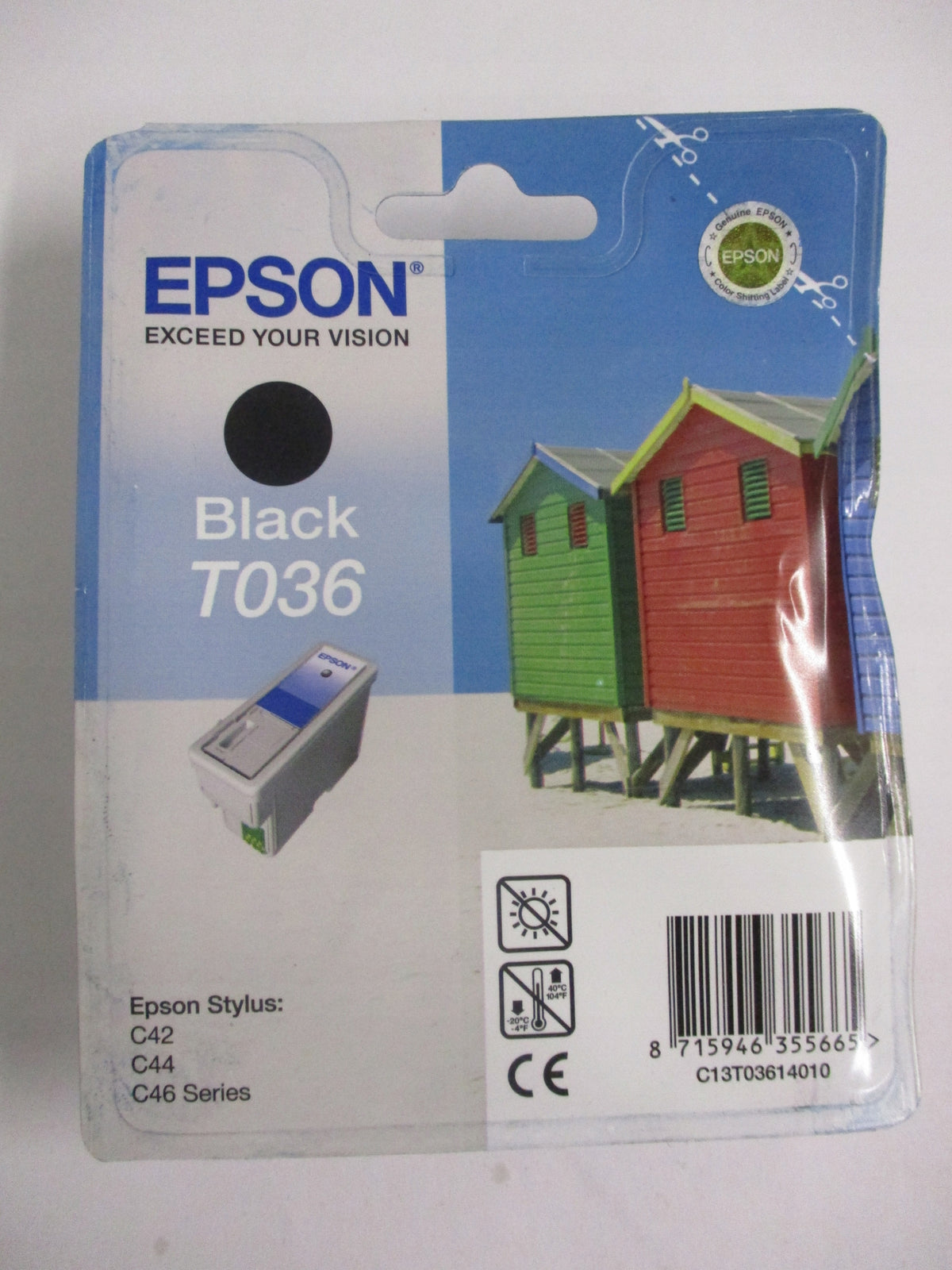 Original Epson T036 Black Ink