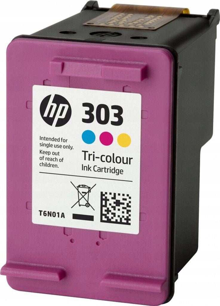 Original Ink HP 303 Tri-colour 7220e 7221e 7224e 7921e 7925e
