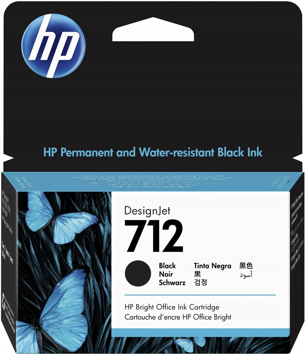 Original Ink HP 712 Black (Black) 3ED71A