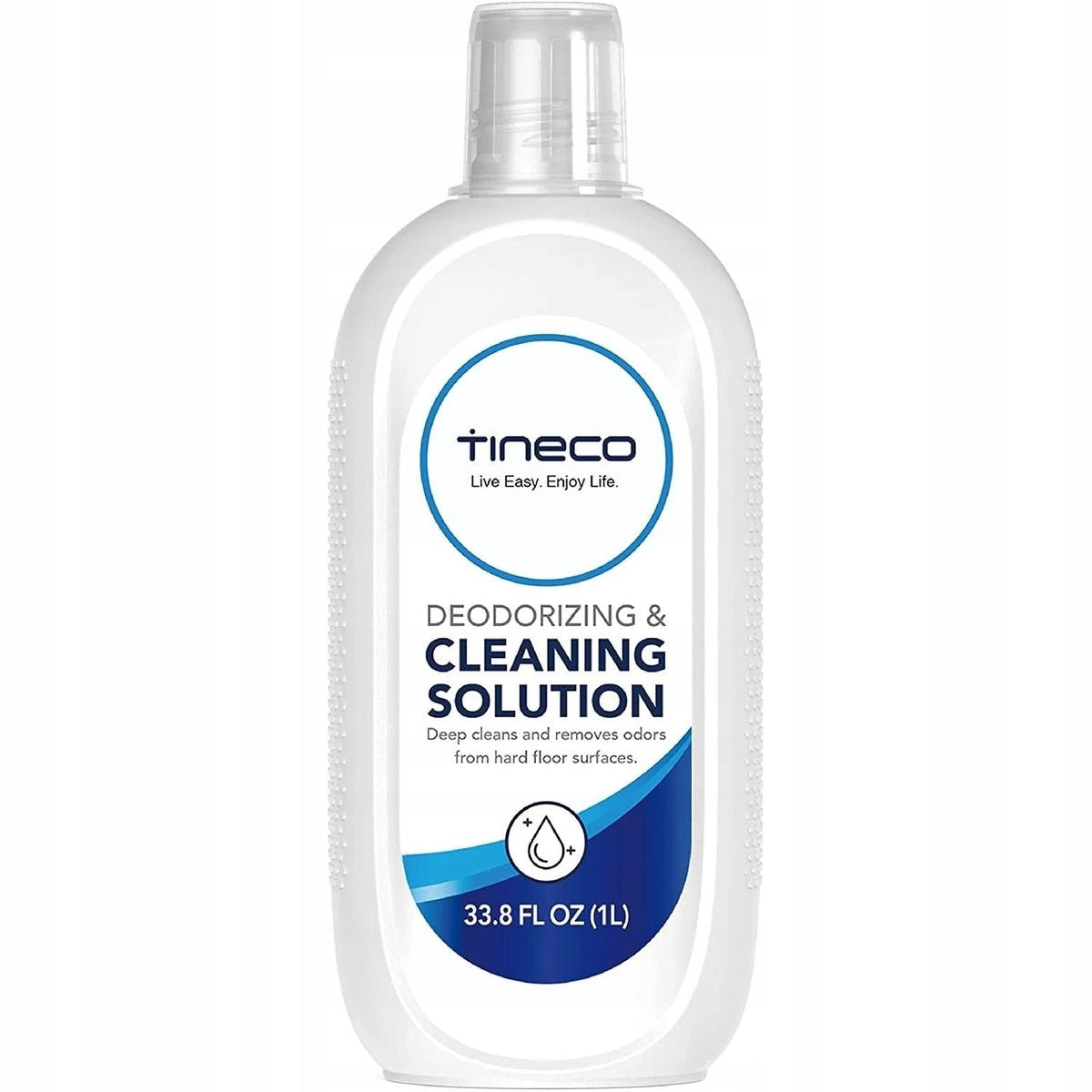 Original Liquid Tineco Deodorizing & Cleaning Solution 1L, has a measuring cup Packaging status original