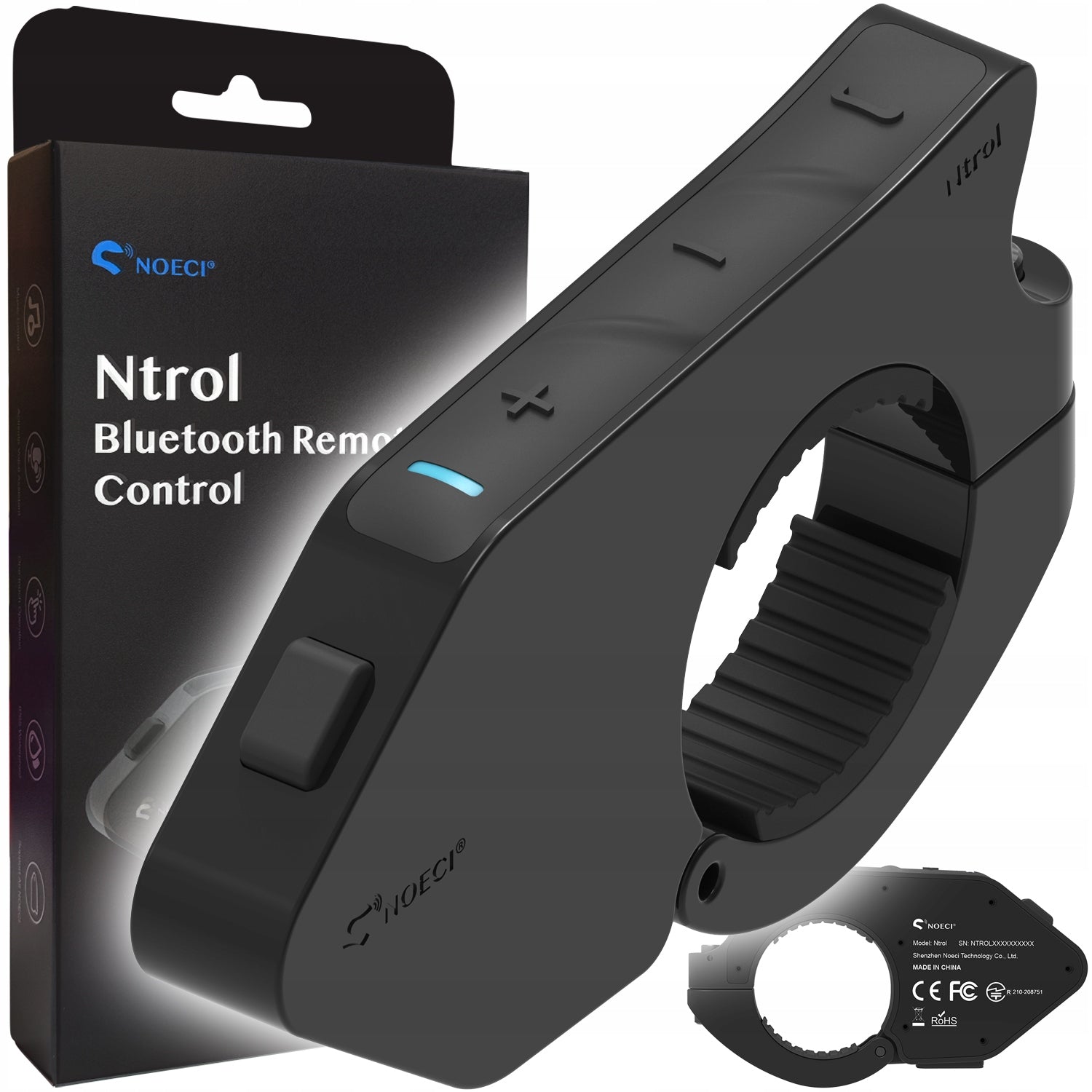 Original NTROL Bluetooth 5.4 Remote Control for Intercom NOECI GOCOM4
