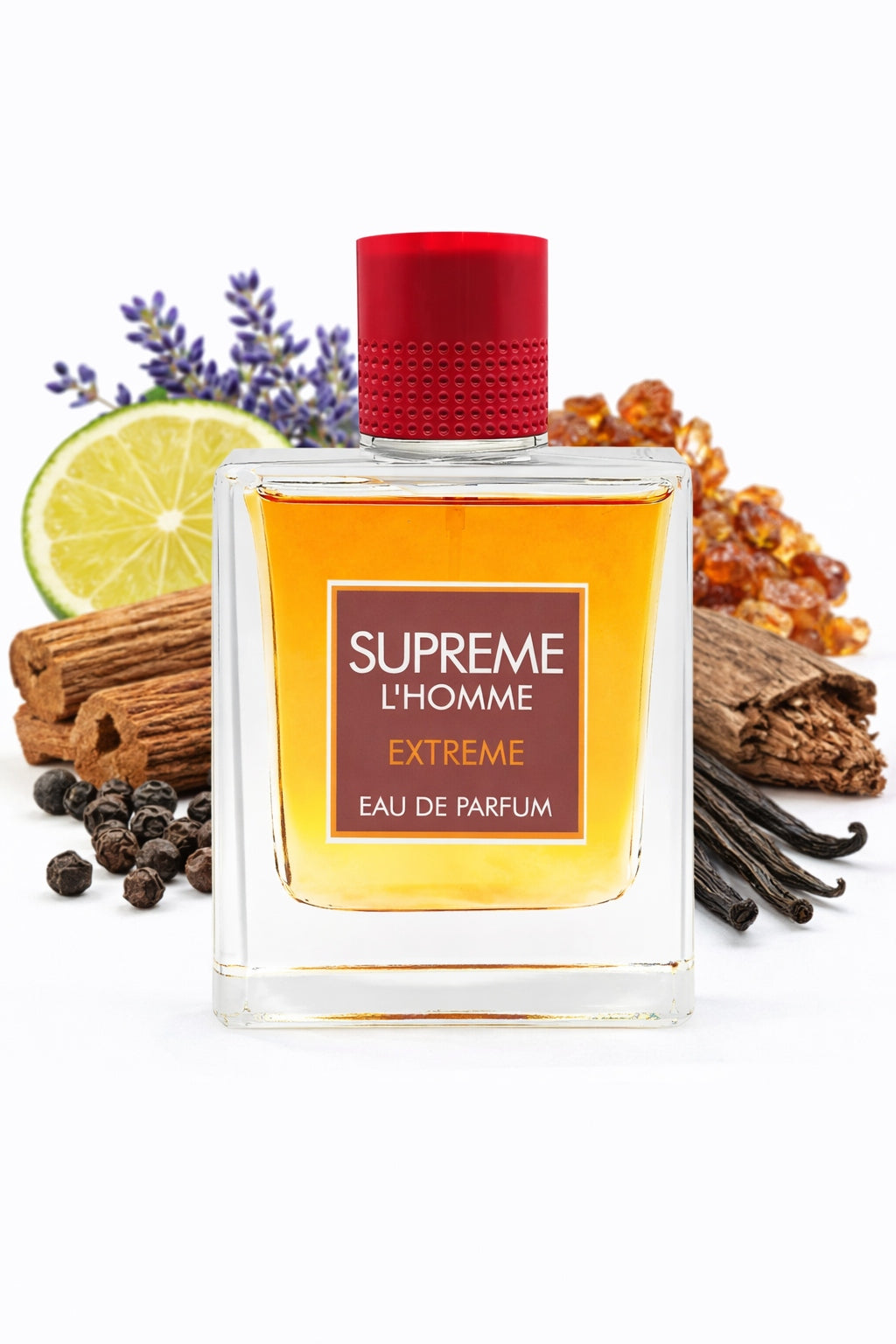 Original Perfume Fragrance World SUPREME L'HOMME EXTREME 100ml Packaging status original