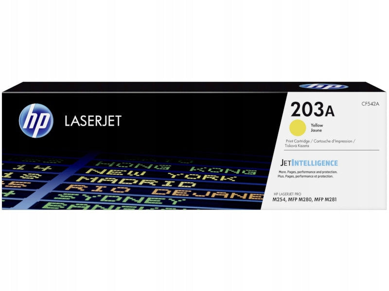 Original Toner Cartridge HP 203A CF542A Yellow LaserJet YELLOW