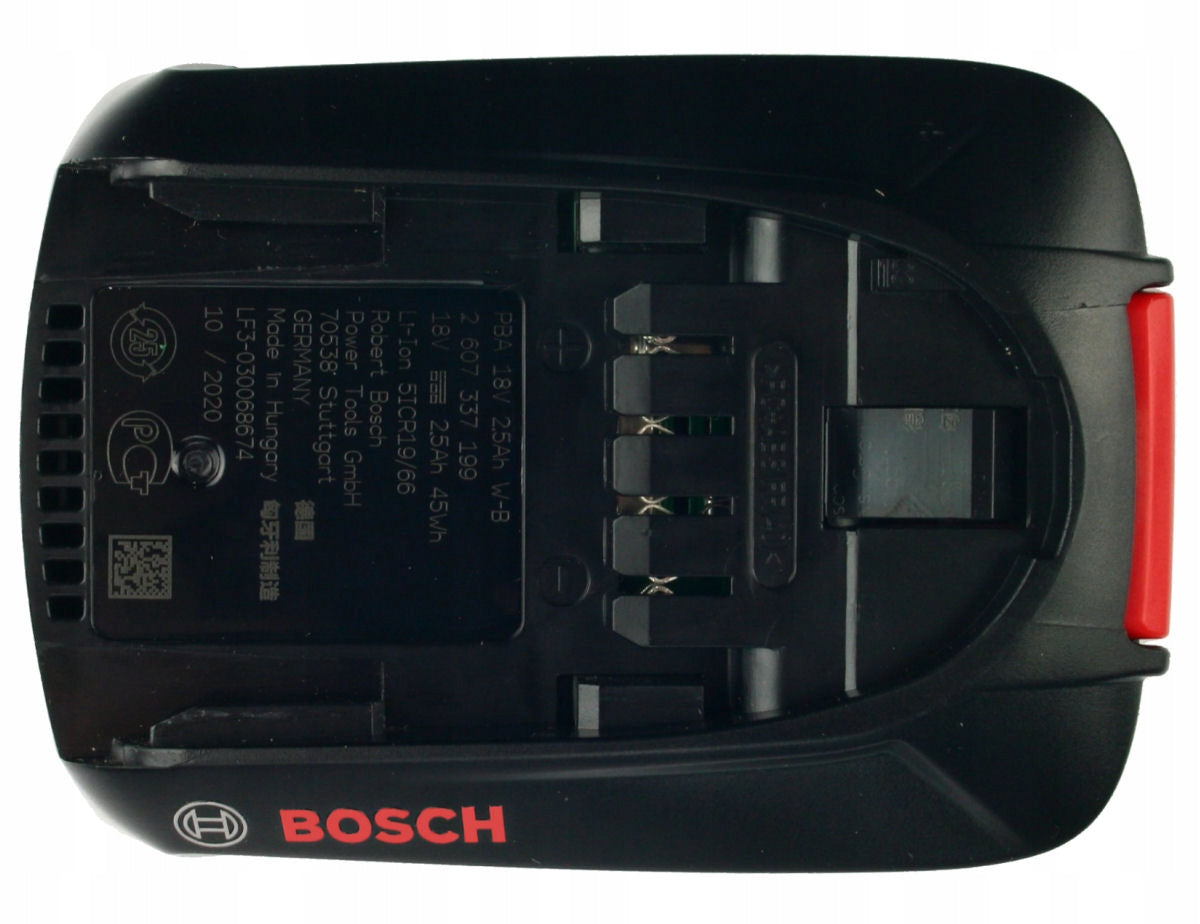 Original battery Bosch Home and Garden battery PBA 18V 2.5Ah W-B Voltage (V) 18 V