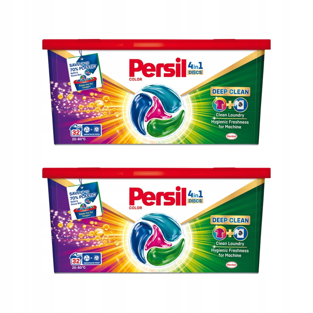 Original capsules for washing PERSIL Discs Color 2x 32 washes