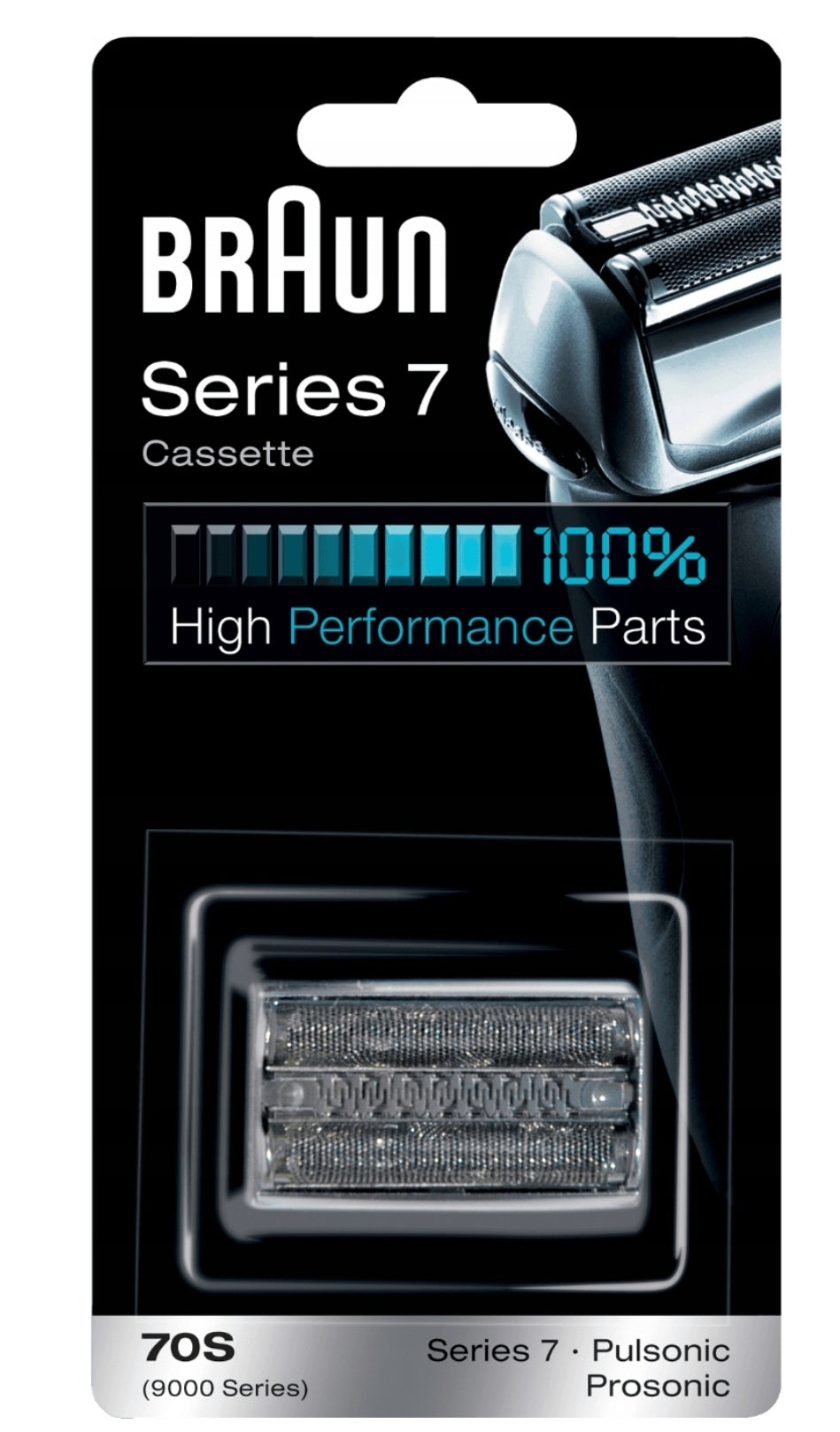 Original head Braun Series 7 70S foil Pulsonic Prosonic cassette 9000