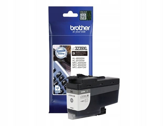 Original ink Brother LC3239XLBK black 6000 pg.
