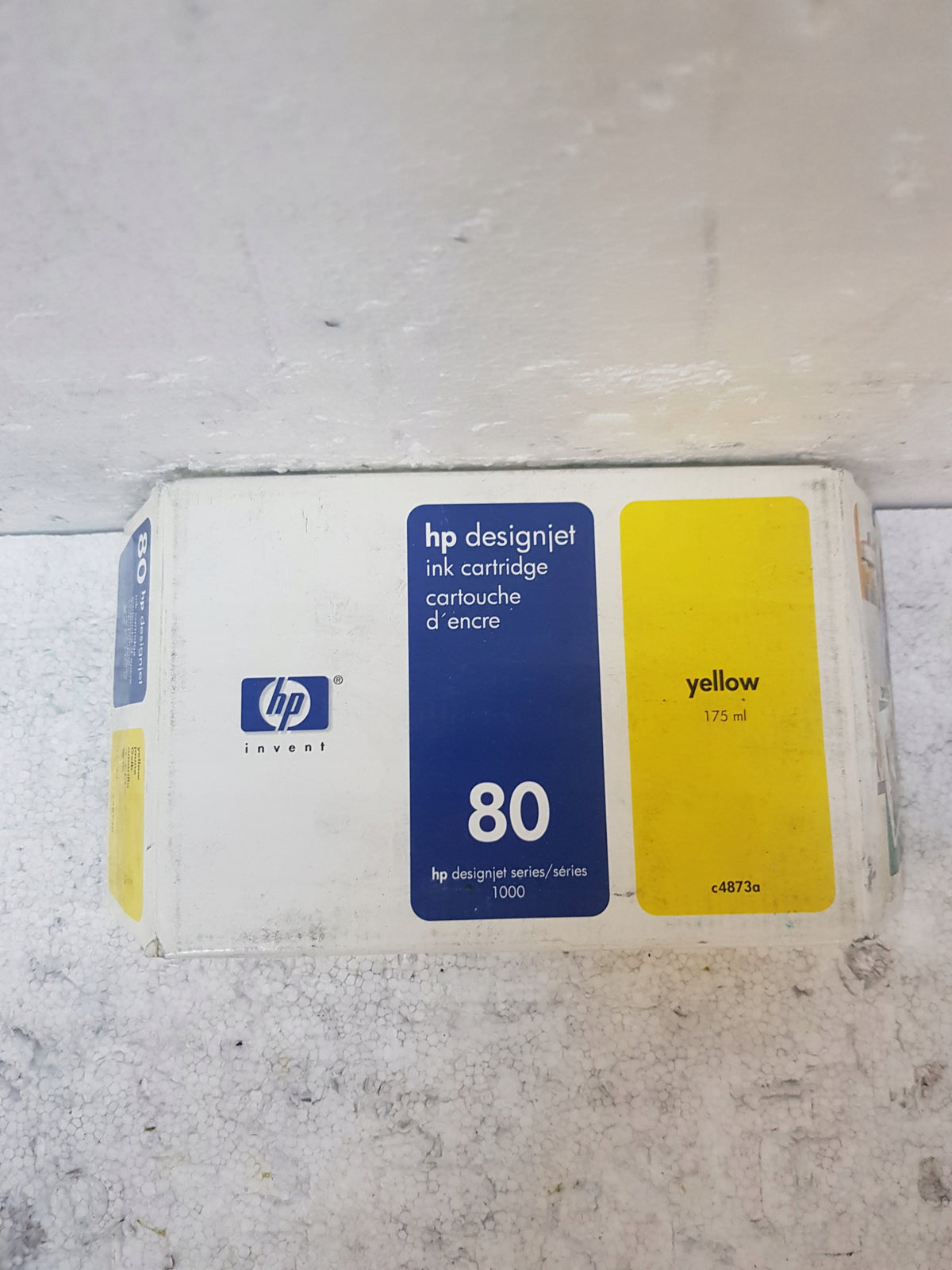 Original ink HP 80 C4873A Yellow
