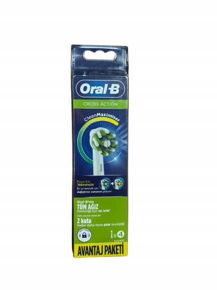 Original tips for Oral-B PRO Cross Action x4 toothbrush Manufacturer code 4210201353430