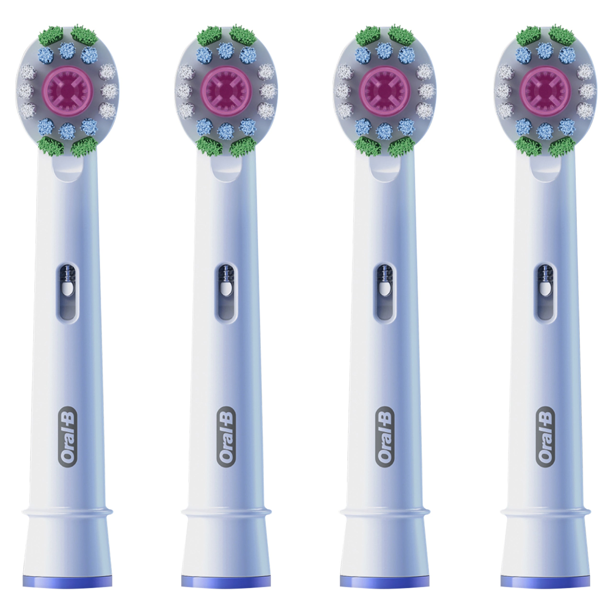 Original tips for toothbrush Oral-B EB18pRB 3D White 4 pcs