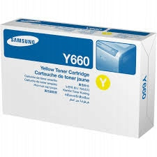Original toner Samsung CLP-Y660A yellow (yellow)