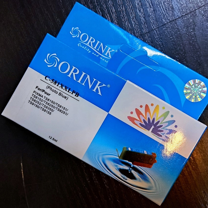 Orink CLI-581XXL PB Pixma PHOTO BLUE TS8150 TR8550