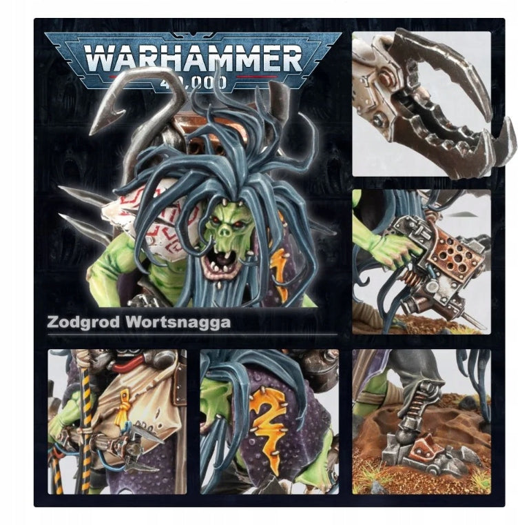 Surenkamas modelis Warhammer 40k Zodgrod Wortsnagga