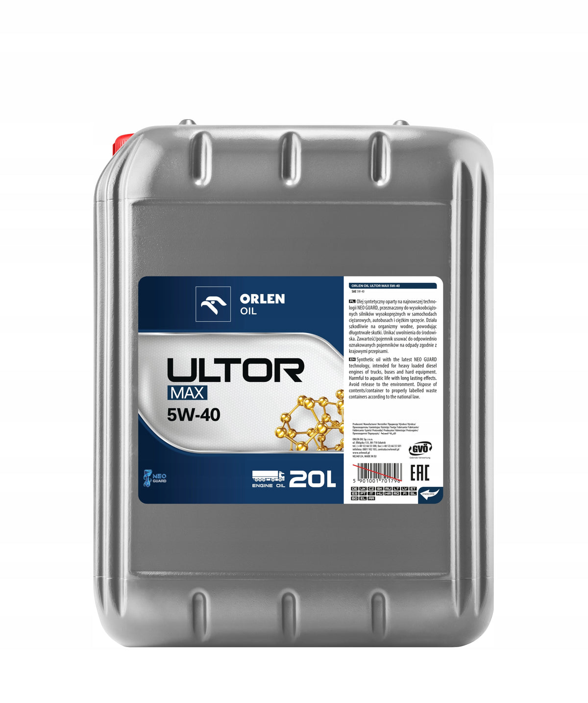 Orlen Oil Ultor Max 5W-40 - 20L