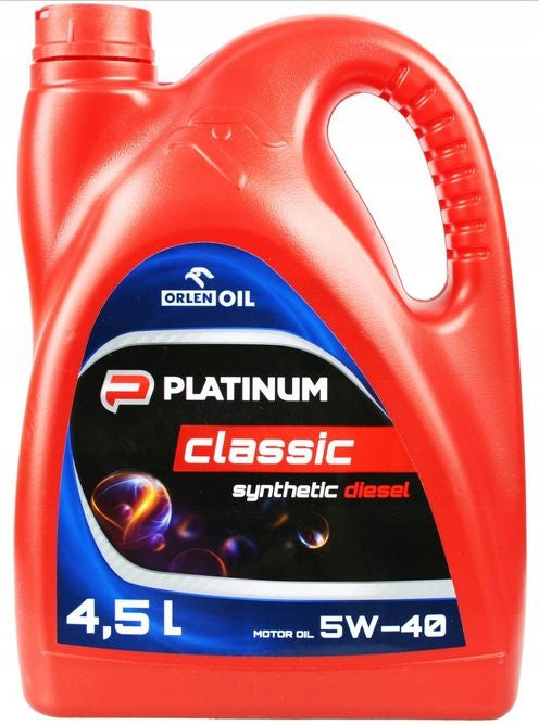 Orlen Platinum Classic Diesel Synthetic 5W40 4.5 Liters