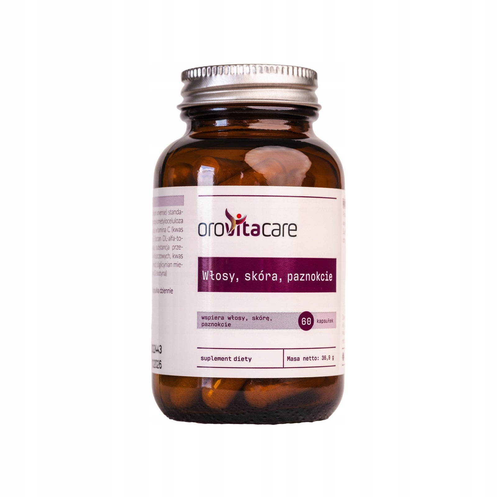 Orovitacare Hair Support Supplement Skin Nails 60 Tablets