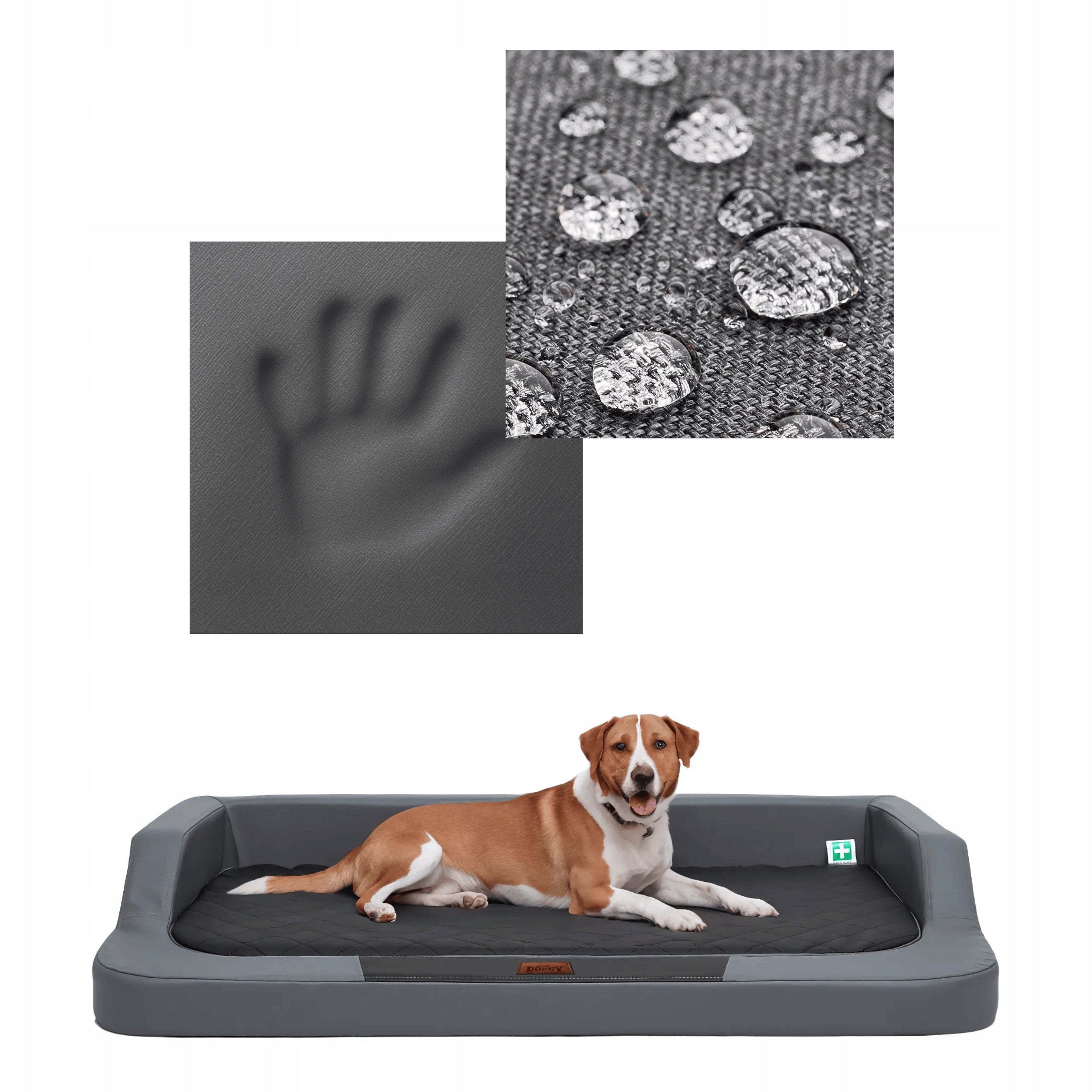 Orthopedic Bed - Dog Bed, Thick Mattress - 94 cm x 62 cm